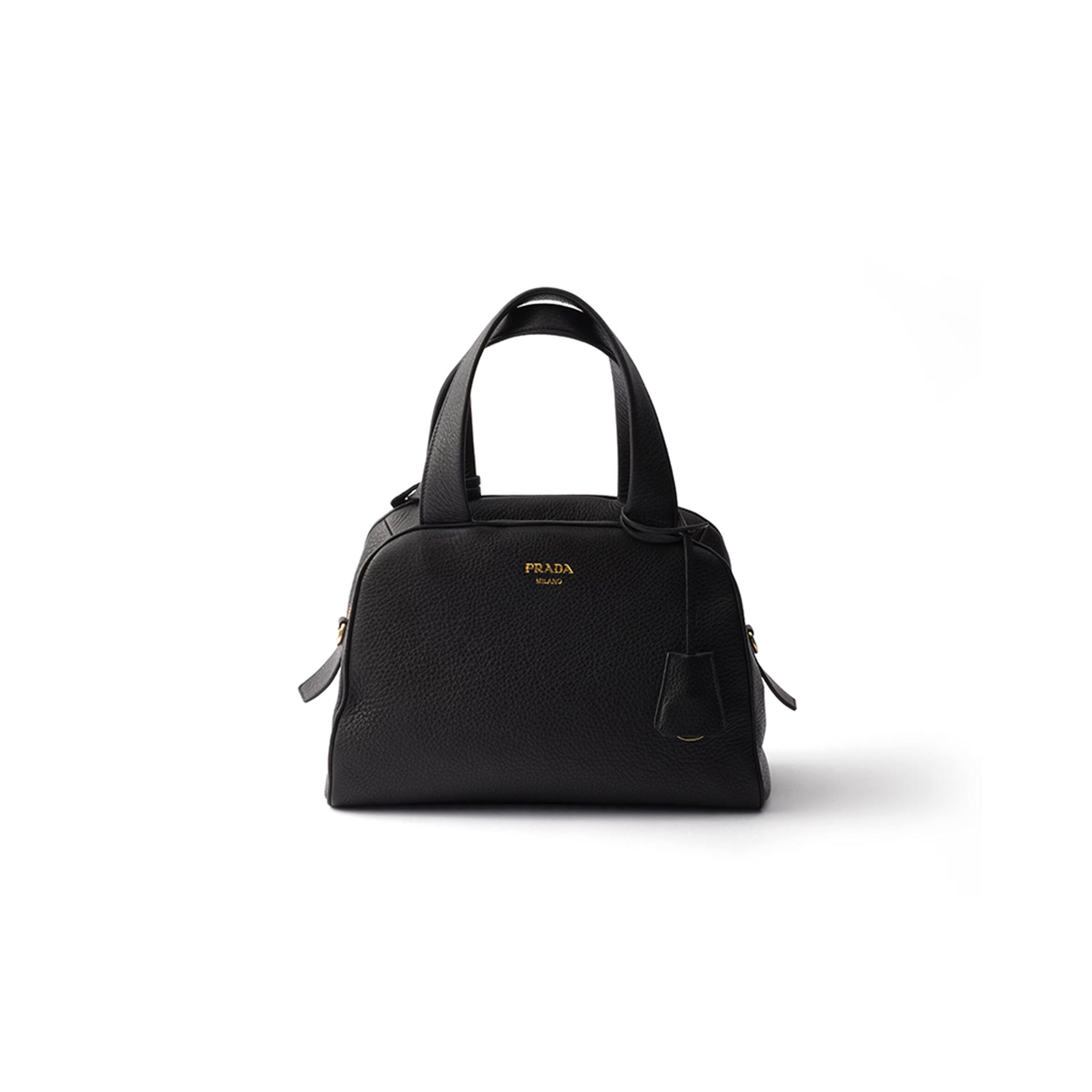 Pra*a medium leather top-handle bag 1bb149 (28*20*13cm)